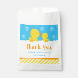 Rubber Ducky Baby Shower Gult Blue Tack