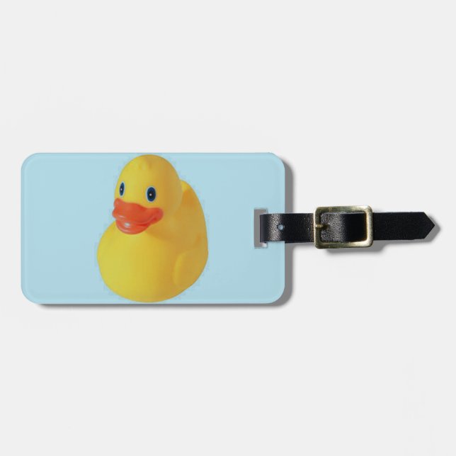 Rubber Ducky Bagagebricka (Horisontell Framsida)