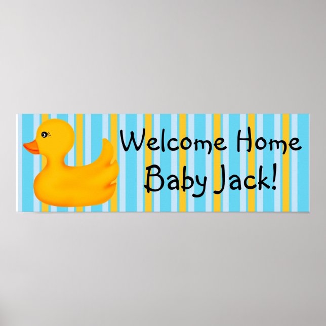 Rubber Ducky Banner Poster (Framsidan)