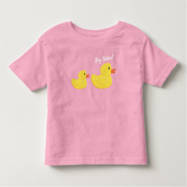 Rubber Ducky Big Sister T Shirt