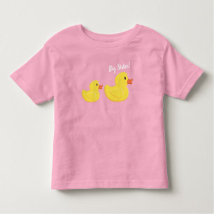Rubber Ducky Big Sister T Shirt