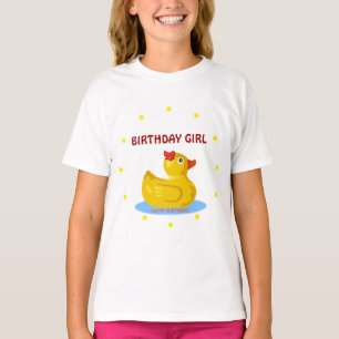 Rubber Ducky "Birthday Girl" T Shirt