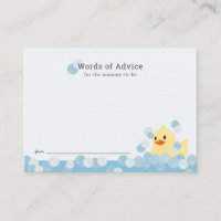 Rubber Ducky Boy Blue Shower Adapter