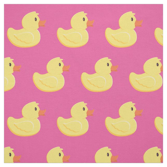 Rubber Ducky Cute Bathroom Kids Tyg (Provkarta)