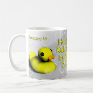 Rubber Ducky dagmugg~ Januari 13 Kaffemugg