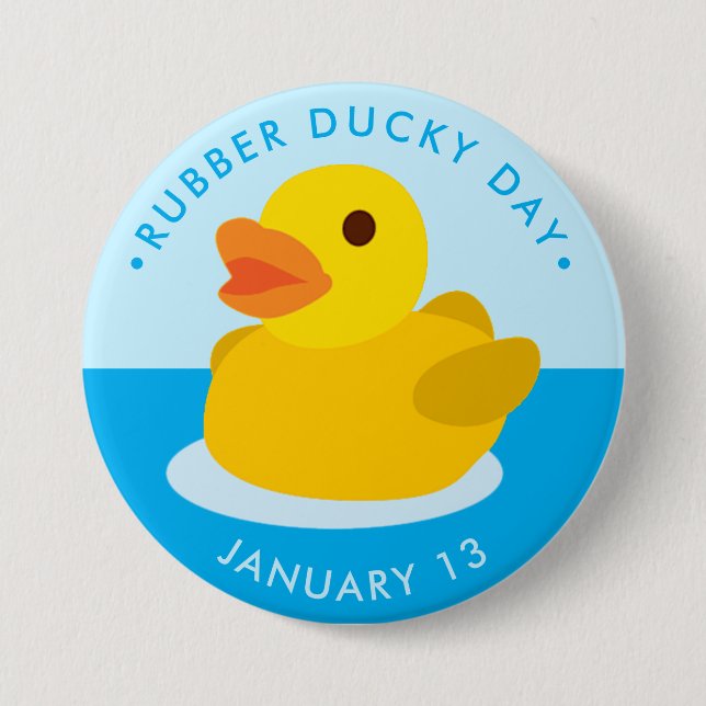 Rubber Ducky Day Knapp (Framsida)