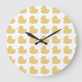 Rubber Ducky Design Stor Klocka