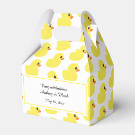 "Rubber Ducky" Gable Favor Box Presentaskar