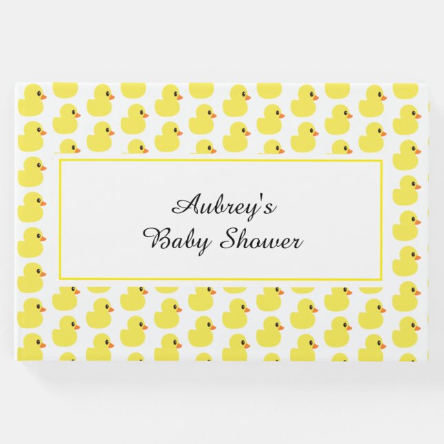 ’Rubber Ducky’ Guest Bok (Framsida)