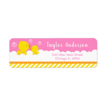 Rubber Ducky Gult och Rosa