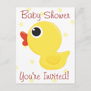 Rubber Ducky Inbjudningar