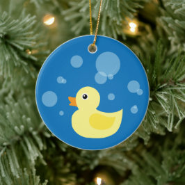 Rubber Ducky Julgransprydnad Keramik