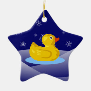 Rubber Ducky Julgransprydnad Keramik