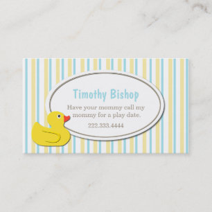 Rubber Ducky lek daterar kortet