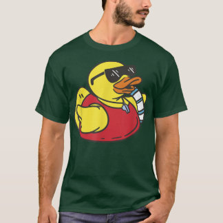Rubber Ducky Li Coola Rubber Anka sommaren Party A T Shirt