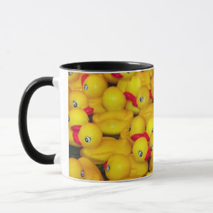 Rubber ducky mönster-kaffe mugg