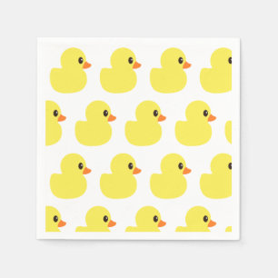 "Rubber Ducky" pappra servetter