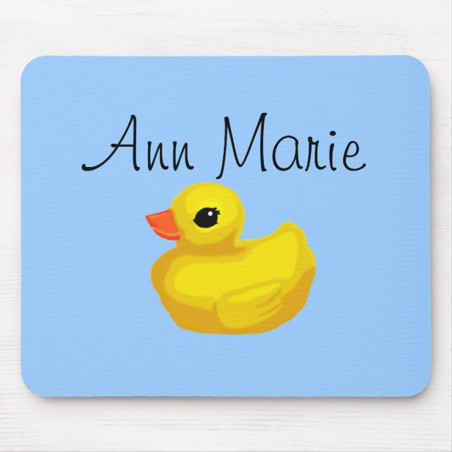 Rubber Ducky Personlig Mousepad Musmatta (Framsidan)