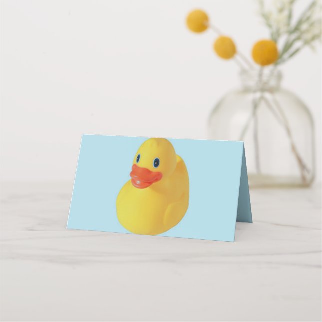 Rubber Ducky Placeringskort (Framsida)
