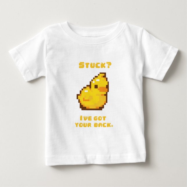Rubber Ducky programmera Tee (Framsida)