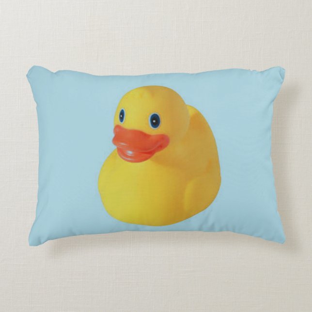 Rubber Ducky Prydnadskudde (Framsidan)