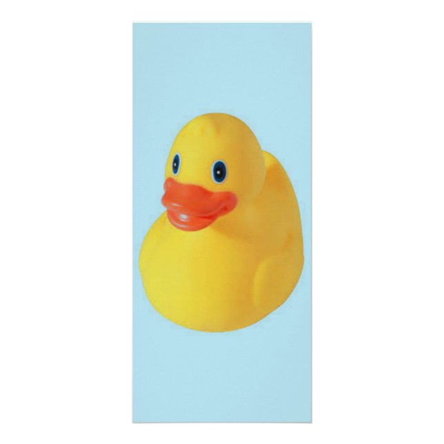 Rubber Ducky Reklamkort (Framsidan)