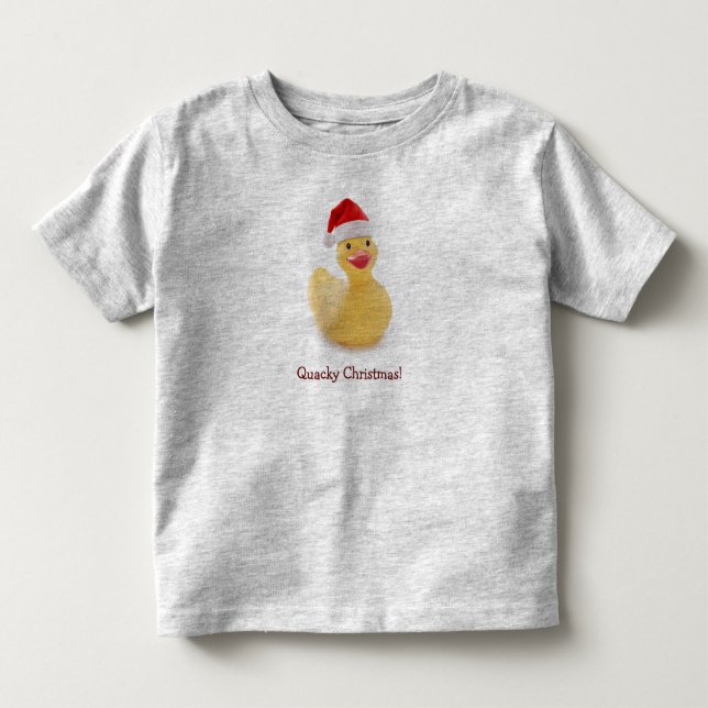Rubber Ducky Santa skjorta T-shirt (Framsida)