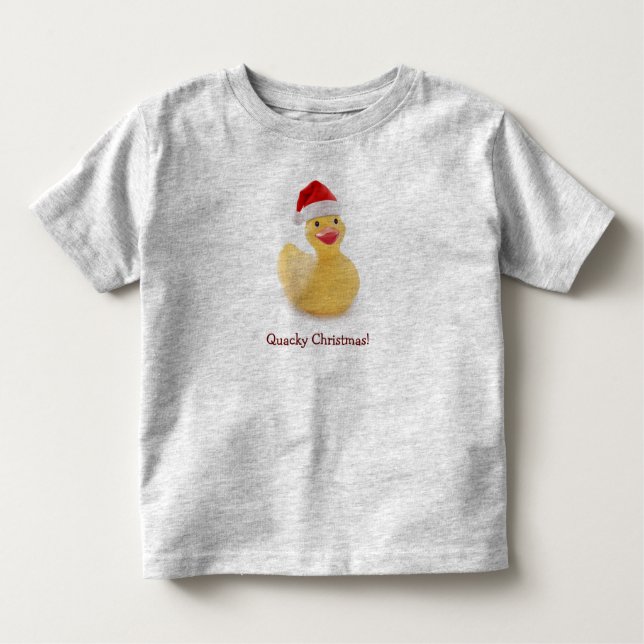 Rubber Ducky Santa skjorta Tee (Framsida)