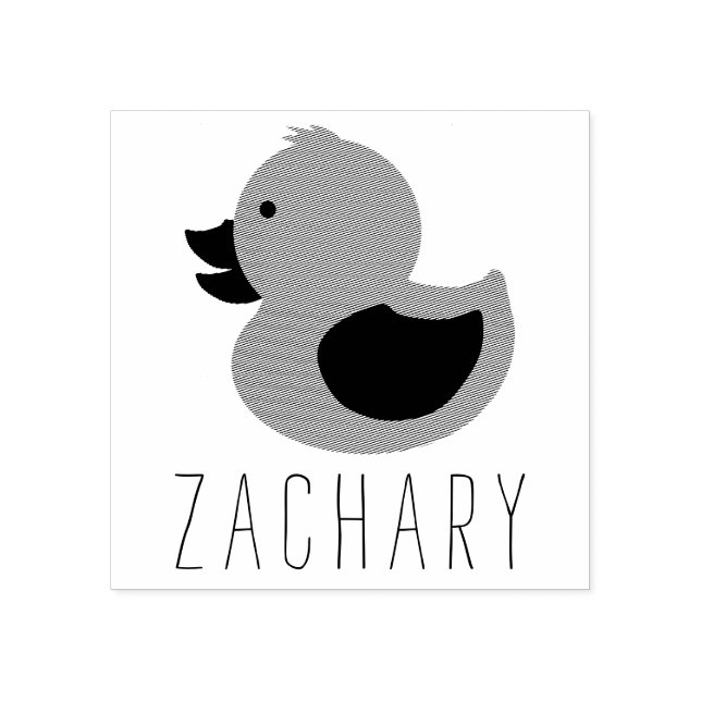 Rubber Ducky Stämpel (Tryck)