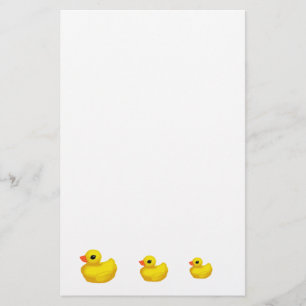 Rubber Ducky stationärt Brevpapper