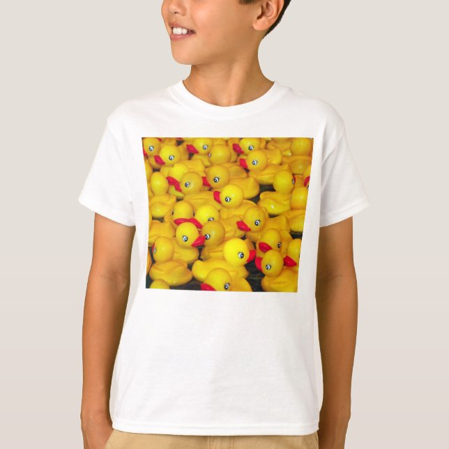 Rubber ducky t-skjorta tee shirt (Framsida)