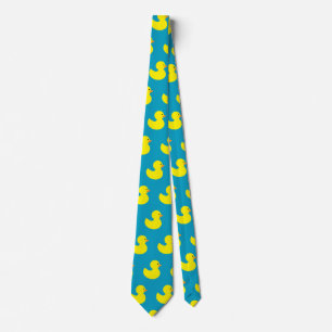 Rubber Ducky Tie för mönsternoveltynacke Slips