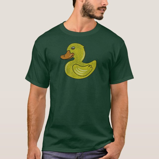 Rubber Ducky Vintage Distress T Shirt (Framsida)