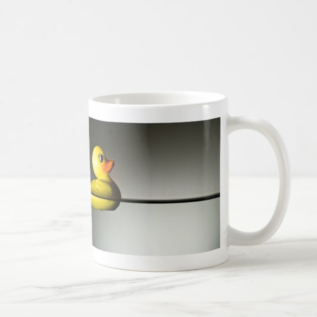 Rubber flyta för anka kaffemugg (Höger)