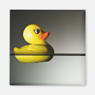 Rubber flyta för anka magnet