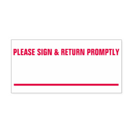 Rubber Frimärke Självfärgande Stämpel