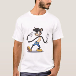 Rubber Hose Retro: A Bendy Tecknade figurer T Shirt