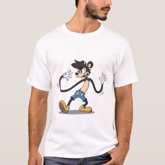 Rubber Hose Retro: A Bendy Tecknade figurer T Shirt