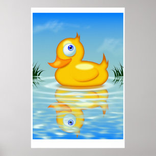 Rubber Quack Poster