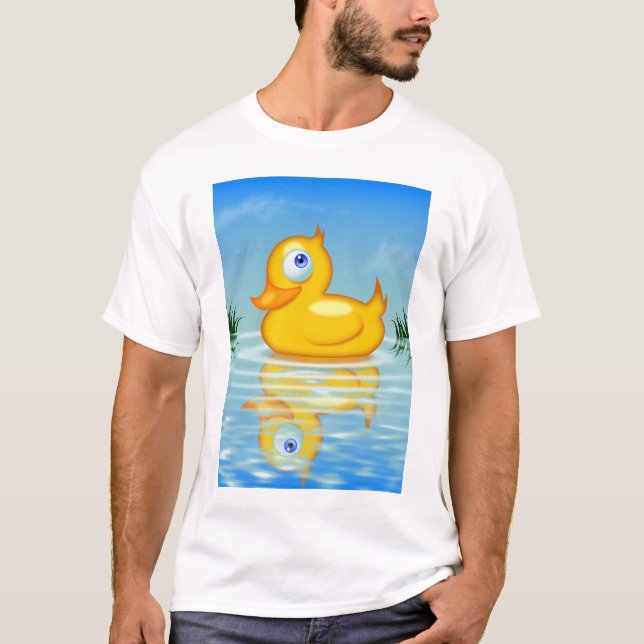 Rubber Quackling Tee Shirt (Framsida)