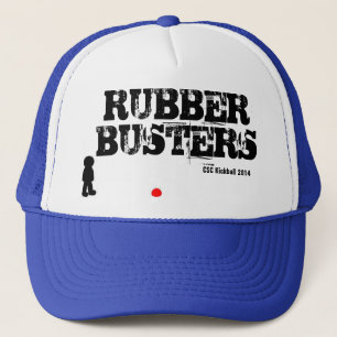 Rubber rackareKickball hatt Keps