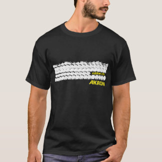 Rubber stadsdäckdäckmönster tee