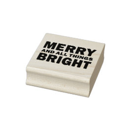 Rubber Stamp & Ink | Merry & All Things Bright Stämpel