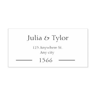 Rubber Stamp Ink Självfärgande Stämpel