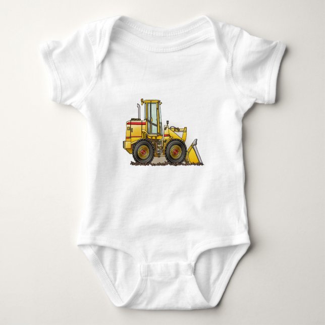Rubber utrustning för däckladdarkonstruktion t shirt (Framsida)
