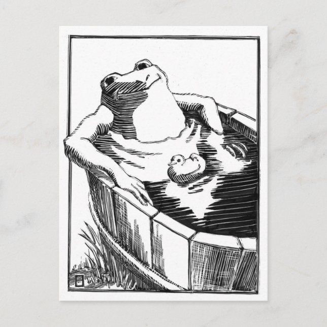 Rubberducky Vykort (Framsida)