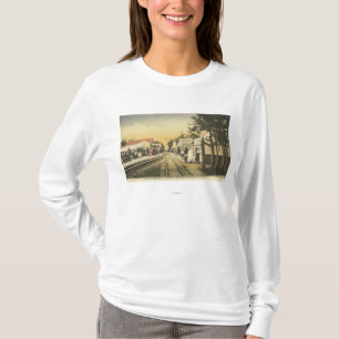 Rubbernecken ror järnväg beskådar t shirt