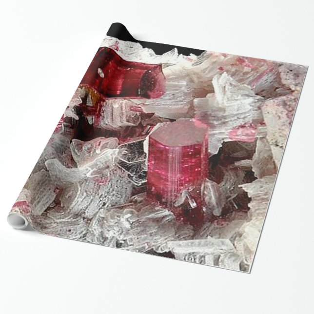 Rubellite Presentpapper (Utrullad)