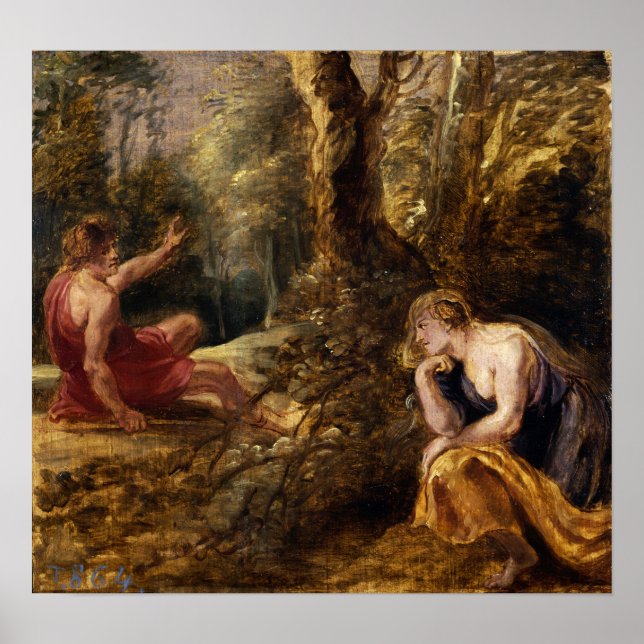 Rubens - Cephalus och procris Poster (Framsidan)