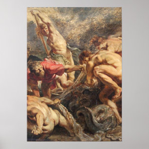 Rubens - det spegelrika utkastet till fiskevatten poster